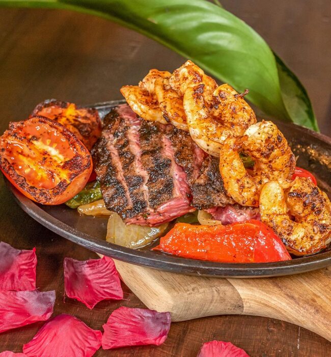 Combo steak & shrimp