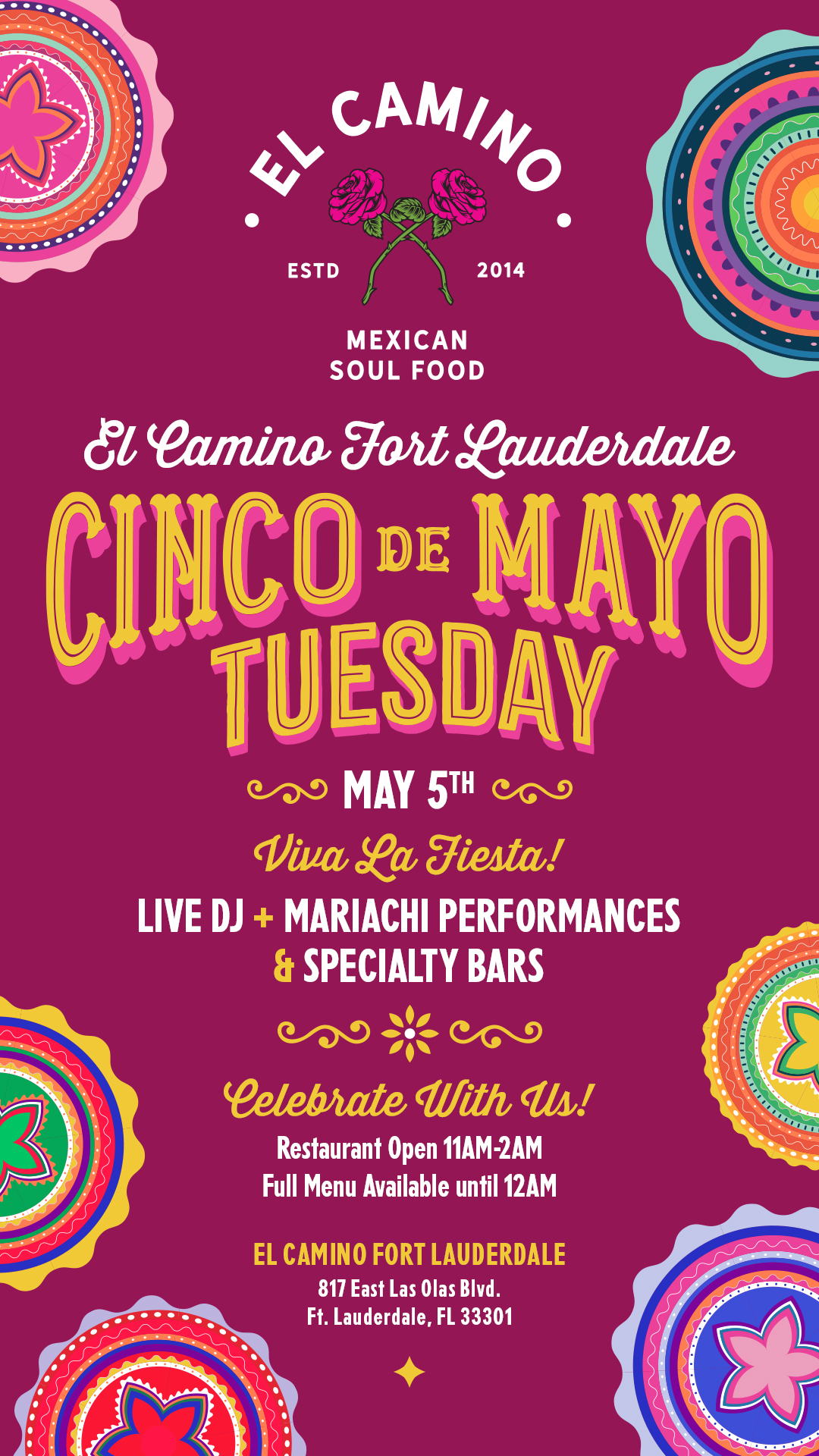 El Camino Ft Lauderdale Cinco de Mayo Celebration 2026